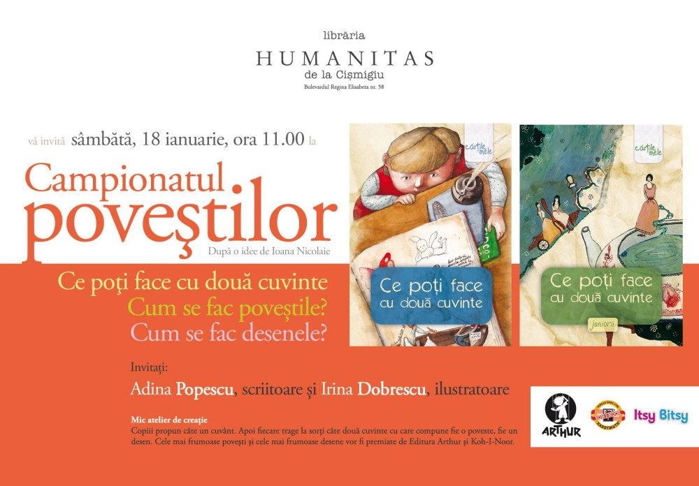 Campionatul Povestilor la Humanitas